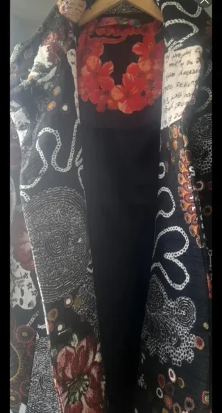 Abrigo Desigual Multicolor