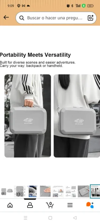 Bolsa Transporte DJI Mini 2 Fly More Combo