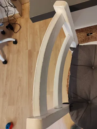 Isla mesa cocina y 2 sillas taburete