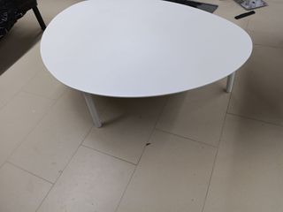 Mesa de centro blanca moderna