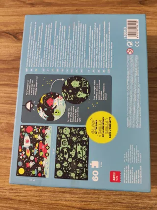 Puzzle Apli Kids Glow in the Dark 60 piezas