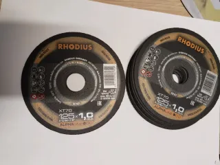 Discos de corte RHODIUS XT70 Inox/Acero