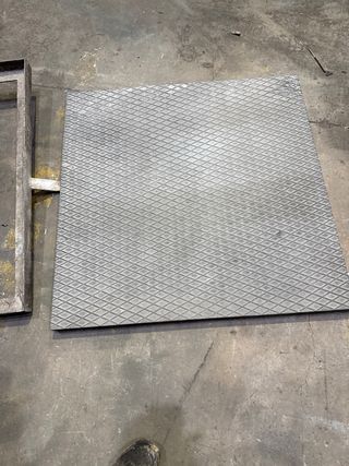 Tapa arqueta metálica