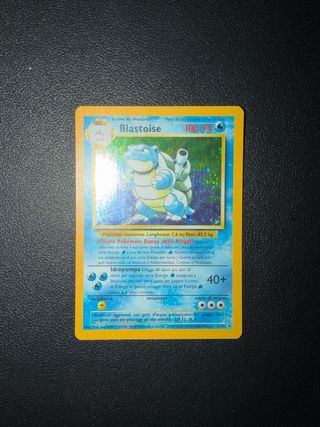 Carta Pokemon Blastoise FASE 2 Set Base Ita