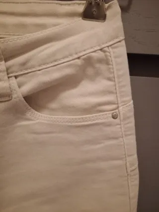 Jeans elasticizzati beige