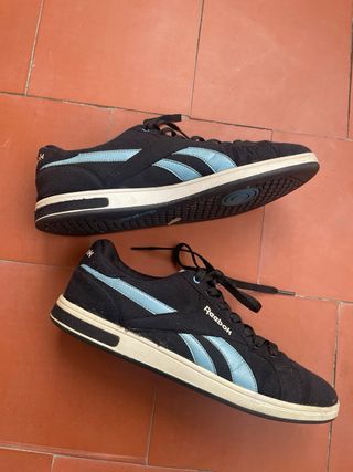 Deportivas Reebok Negras y Azules