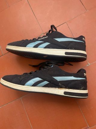 Deportivas Reebok Negras y Azules