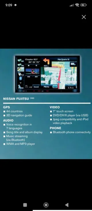 Navegador Nissan/Infinity KE288FJT00