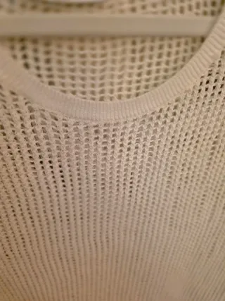 Blusa Sandro Blanca Talla S algodon