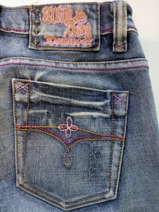 Pantalón vaquero pirata