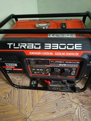 Generador Eléctrico Turbo 3300E