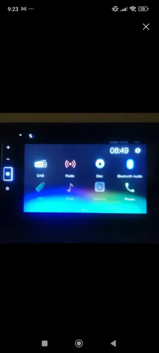 Autoradio Pioneer Touch Bluetooth  DMH A240DAB