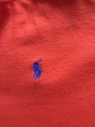 Polo Ralph Lauren Manga Larga Naranja
