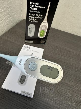 Termómetro digital Braun