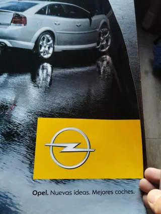 Cartel Opel Vectra OPC Line Original