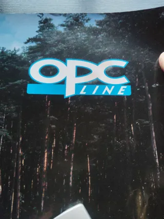 Cartel Opel Vectra OPC Line Original