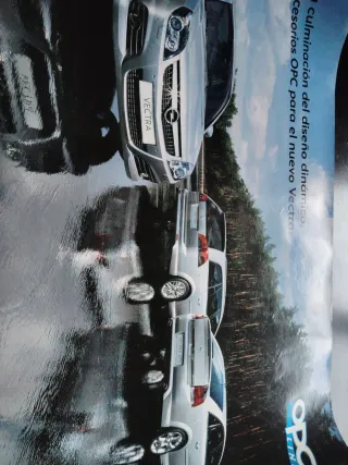 Cartel Opel Vectra OPC Line Original