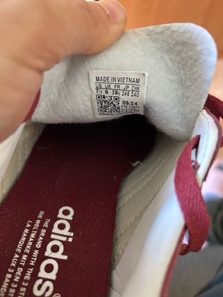 Zapatillas Adidas Gazelle Mujer Plataforma Rojas