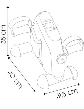 Keboo Pedales Estáticos para Brazos y Piernas
