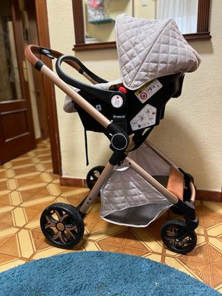 Passeggino per neonati imbottito