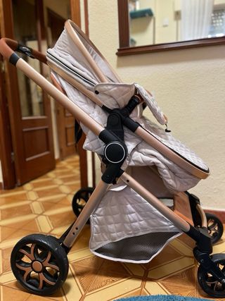 Passeggino per neonati imbottito
