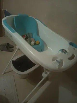 Bañera bebé con soporte