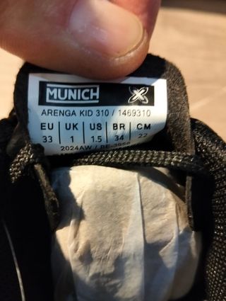 Munich AREGNA AG BOTAS TALLA 33