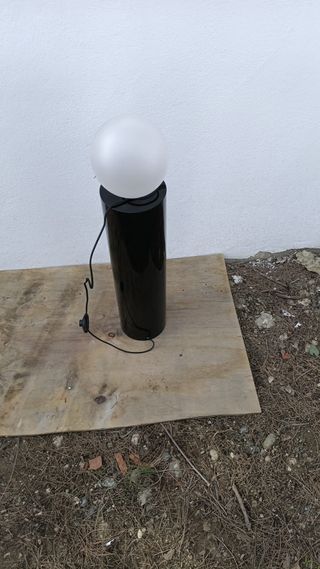 Lámpara de diseño cilíndrica