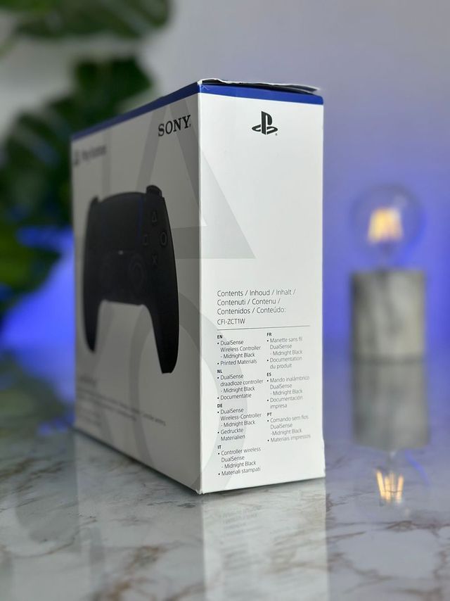(SIN ABRIR) Mando ps5 negro