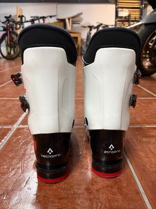 Botas de esquí Junior Negras y Blancas