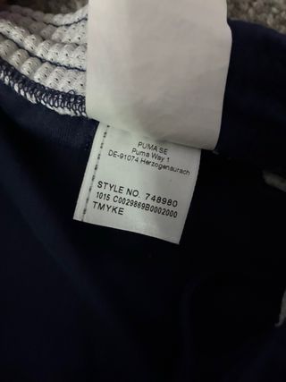 Pantaloni Puma Italia Uomo Blu