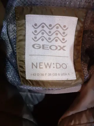 Plumas Geox Verde Oliva