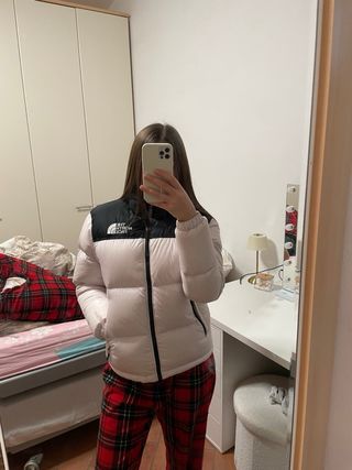 The North Face Giacca Piumino Rosa/Nero