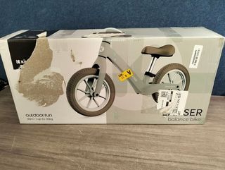Lanser KikkaBoo Bicicleta Equilibrio 12″ Gris