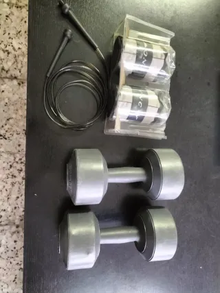 Set Máquinas y Accesorios Gimnasio