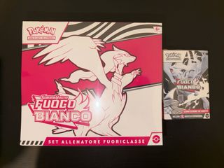 Pokemon Scarlatto & Violetto Fuoco Bianco ETB Sigi