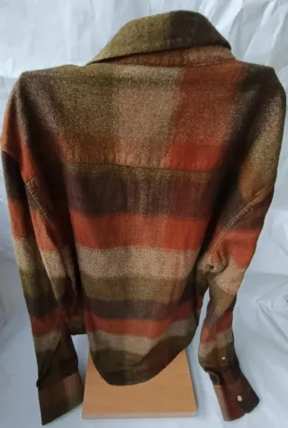 Camisa hombre de cuadros Zara. T S Slim Fit