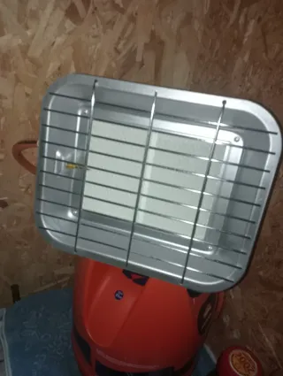 Estufa de pantalla a gas