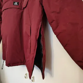 Abrigo Pull&Bear Granate