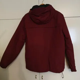 Abrigo Pull&Bear Granate