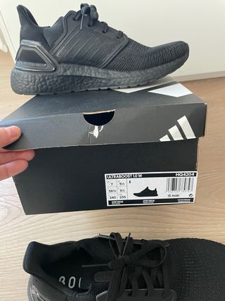 Zapatillas Adidas Ultraboost Negras talla 38 2/3