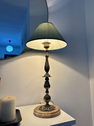 Lampade da comodino vintage classiche (2 unità)