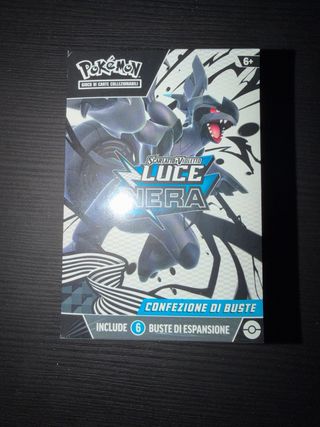 Pokemon Set Allenatore Luce Nera Sigillato ITA