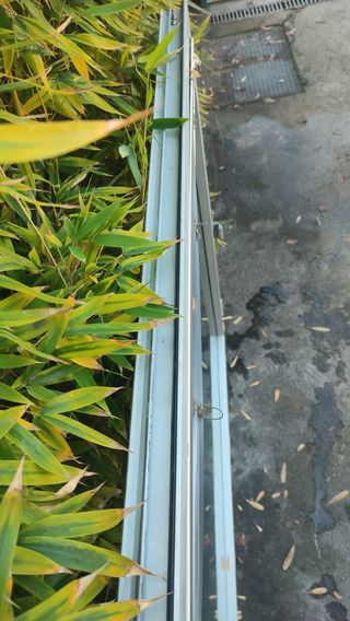 Ventana de aluminio recuperada