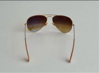 Gafas de sol Ray-Ban Aviador Marrón/Dorado