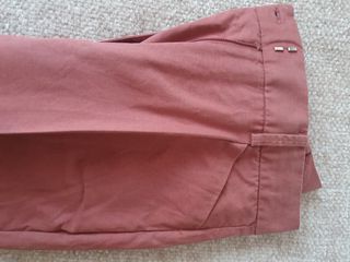 Pantalón color fresa Mango T.38