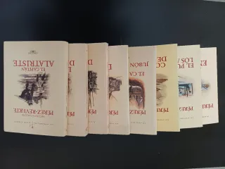 COLECCION COMPLETA CAPITAN ALATRISTE 8 LIBROS TODO