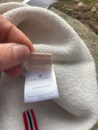 Gorro Amundsen lana hervida