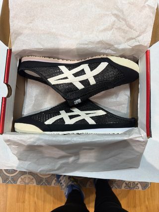 Onitsuka Tiger Zapatillas Deportivas Negras y Blan