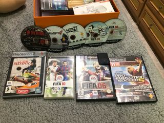 Lote Videojuegos PS2: FIFA, PES, The Evil Within
